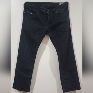 Men's DIESEL SAFADO Black Jeans 34W 32L